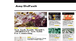 Desktop Screenshot of amydufault.com